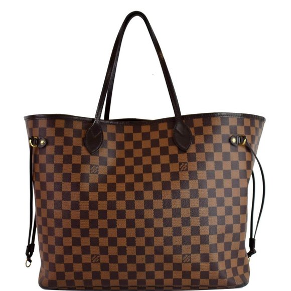 LOUIS VUITTON Neverfull GM Damier Ebene Tote Bag